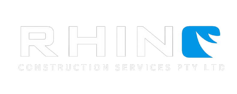 Rhino Construction Services Logo on a transparent background